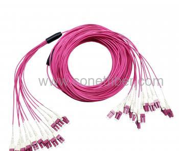 24-core LC/UPC uniboot fan-out patch cord